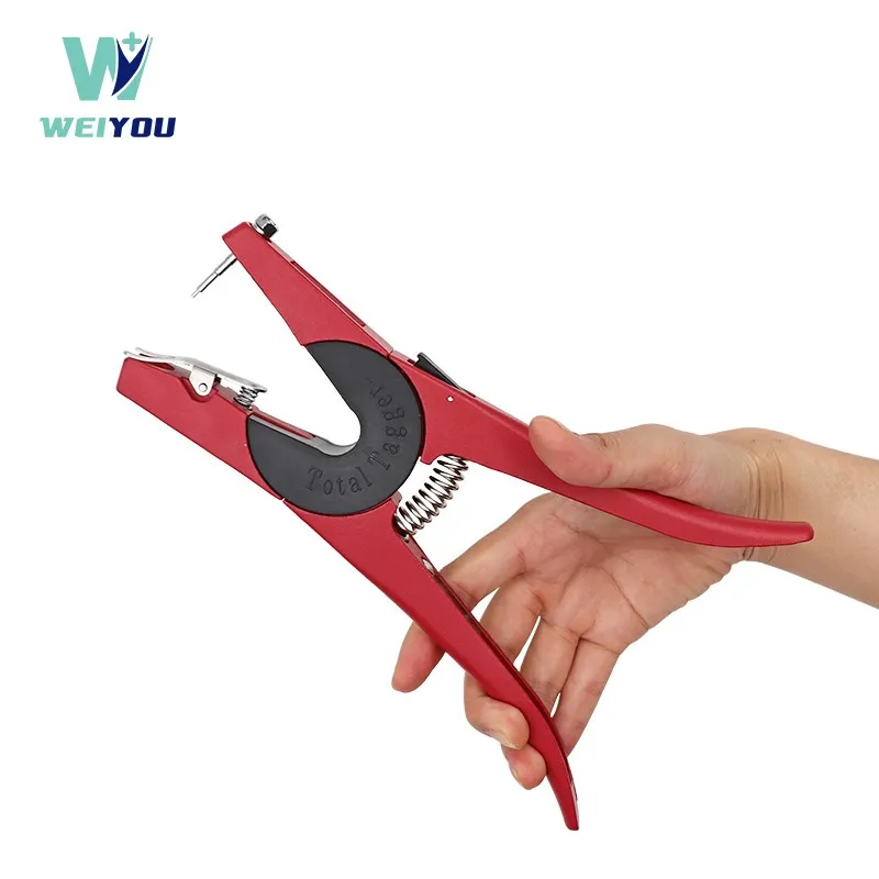 Weiyou pig Ear Tag Applicator nggawe manajemen penomoran luwih gampang!