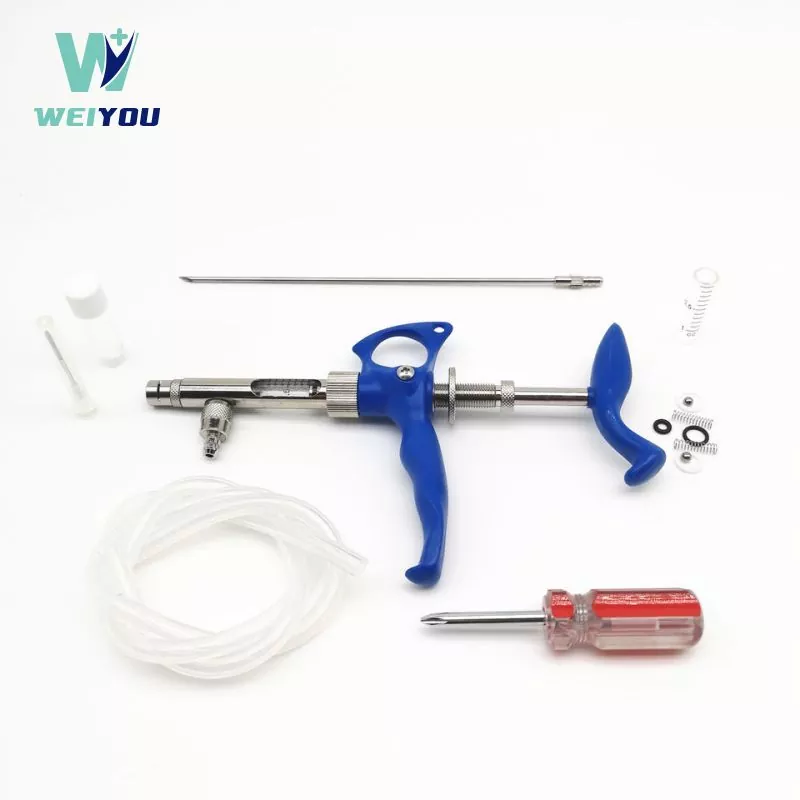 Kewan Syringe Terus-terusan Veterinary Otomatis