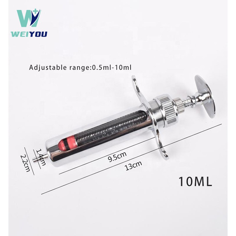 Syringe Logam Veterinary